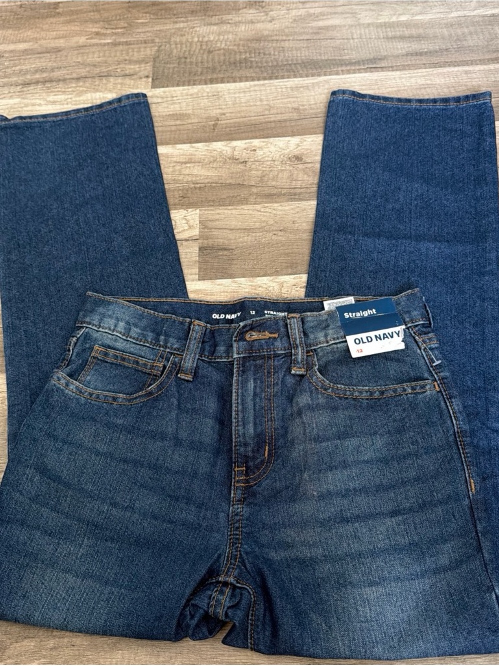Old Navy kids Straight Dark Blue Denim Jeans